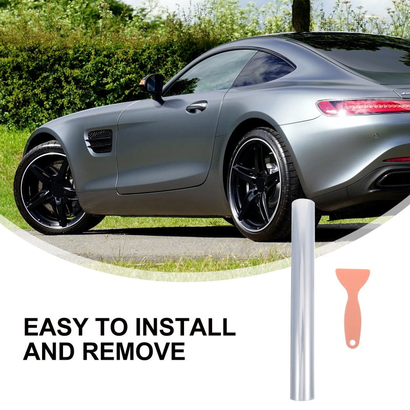 2Pcs/Set Universal Protective Film Car Bumper Anti Scratch Sticker - Image 4