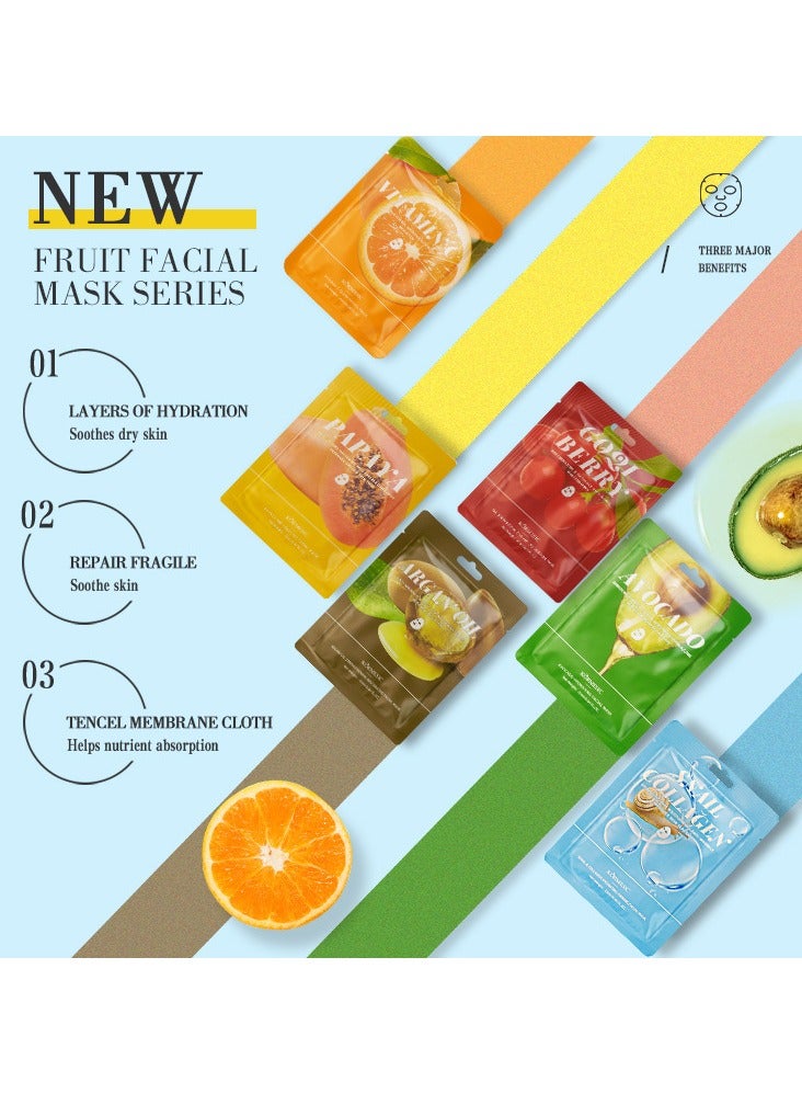 Kormesic Nut Oil Sheet Mask 5pcs  - Image 4