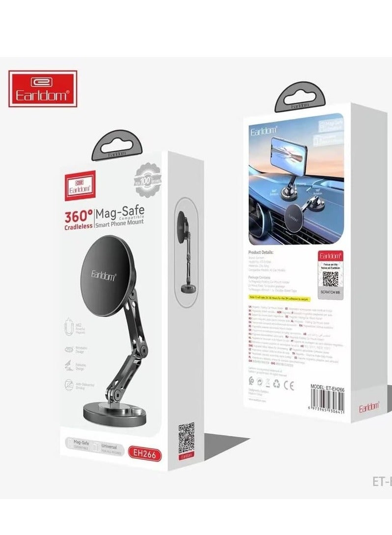 ELTRAZONE Magnetic Car Holder with Dashboard Mount – Black, Secure and Stable Grip for Smartphones - Image 4