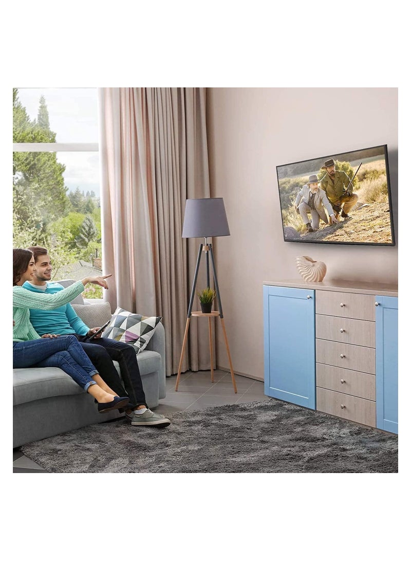 26" TO 75" Fixed TV Wall Mount Bracket, Universal Tilt TV Wall Mount Adjustable TV Stand for LED LCD OLED Plasma TV with Super Strong 50kg Weight Capacity VESA up to 700 x 400(HEAVY DUTY). - Image 4