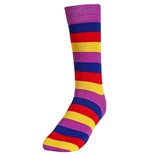 CREATURE Men's Cotton Calf Length 3 Multi Color Casual Socks Combo of 3(SCS-2901) - Image 4