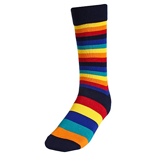 CREATURE Men's Cotton Calf Length 3 Multi Color Casual Socks Combo of 3(SCS-2901) - Image 2