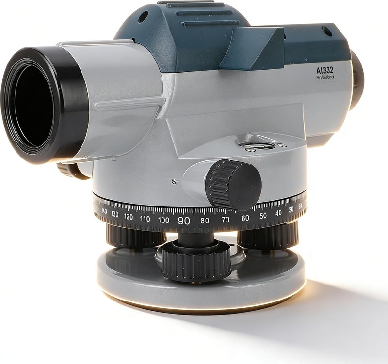 Optical Level 32X Magnification, Aluminum Alloy Surveying Tool with Magnetic Damping Compensator - Accurate Measurement, Clear Field of View, Durable and for - Image 1