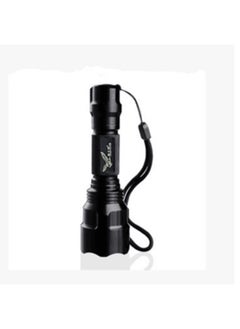 Generic Strong Light Flashlight Rechargeable C8 Flashlight With Household Strong Light Flashlight With Maintenance Riding Outdoor Household Super Bright-Product Specifications:1 Flashlight + 2 Batteries 1 Single Charger  - Image 2