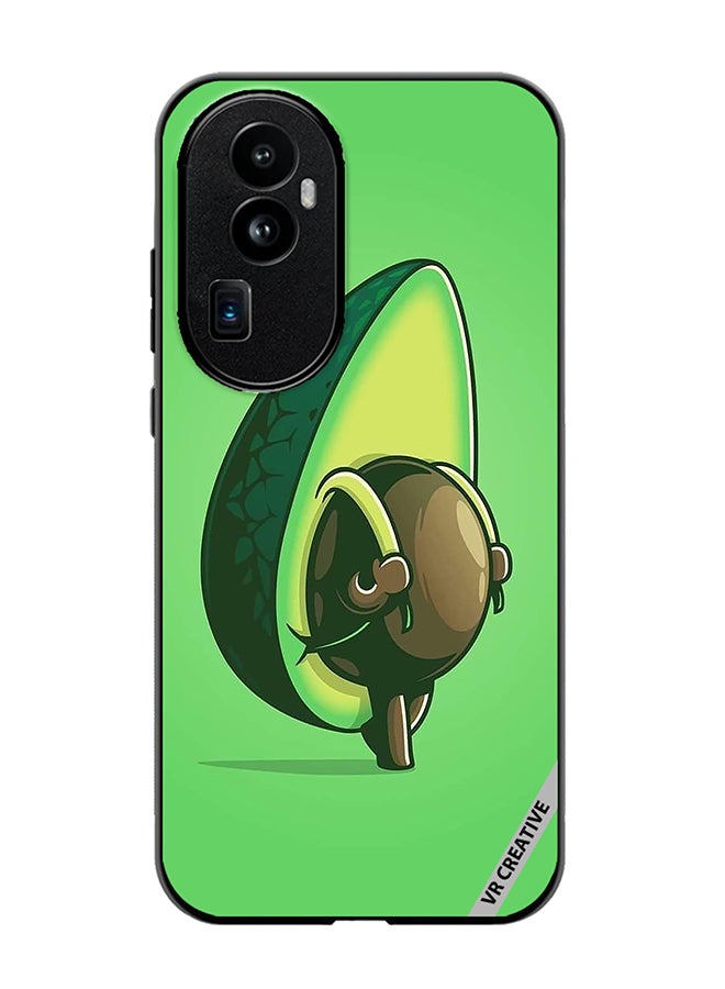 VR CREATIVE Protective Case Cover For Oppo Reno 10 Pro Plus Avocado Design Multicolour - Image 1