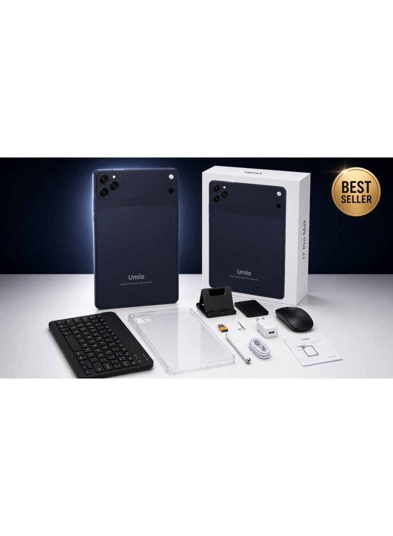 Umiio 17 Pro Max 10.1 Inch Smart Tablet, Android 15, 16GB RAM, 1TB ROM, Dual SIM - Image 4