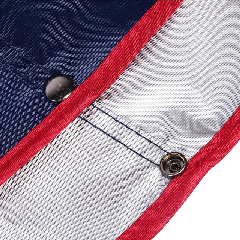 Portable Folded Car Umbrella Oxford Cloth Outdoor Anti UV Sun Proof Sun Shelter Protect Cover(Dark Blue ) - Image 3