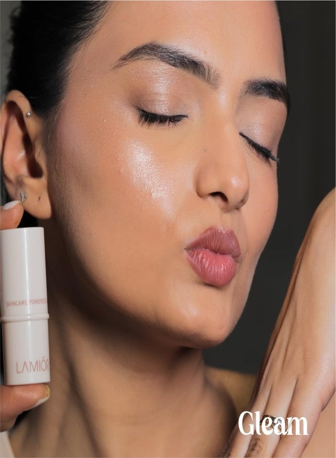 Lamior Bouncy Jelly Glow Stick - Gleam | 95% Natural, Hydrating & Long-Lasting Highlighter | Smudge-Resistant, Cooling & Skincare-Infused | Multipurpose for Face, Eyes & Body | Vegan & Cruelty-Free - Image 5