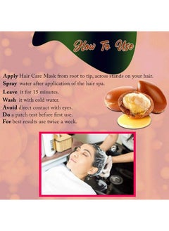 LILIUM Hair Protein Spa 900Ml With Argan Oil For Intensive Hydrating Treatment Cleansnourishes Dry & Damaged Hair  - Image 4