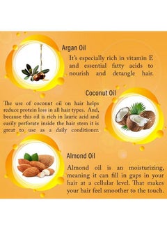 LILIUM Hair Protein Spa 900Ml With Argan Oil For Intensive Hydrating Treatment Cleansnourishes Dry & Damaged Hair  - Image 5