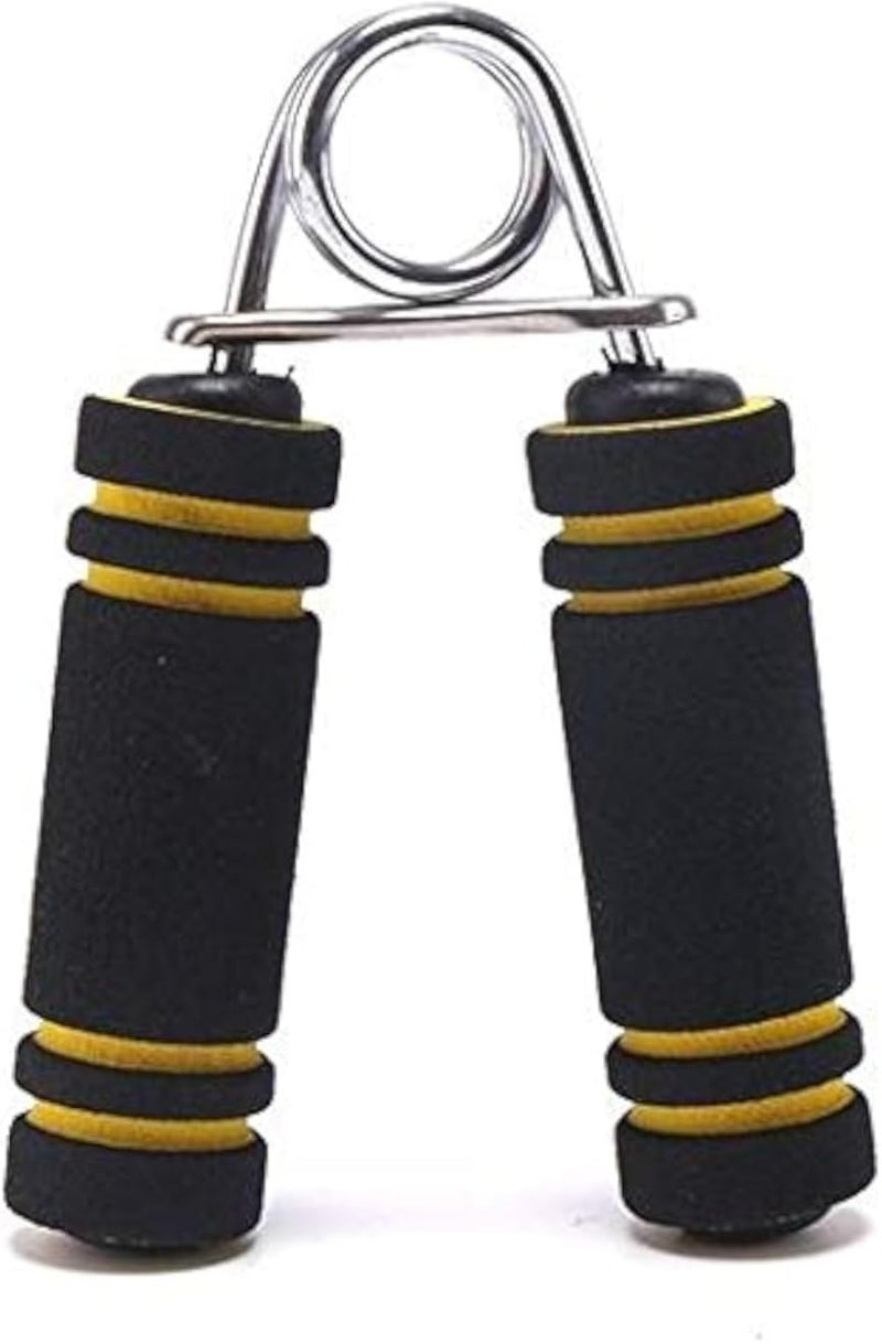 Foam Hand Gripper Heavy Forearm Strength Grips Arm Exercise Fitness Wrist Yellow