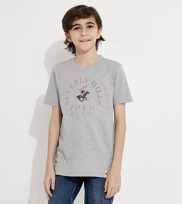 Logo Printed Short Sleeves T-Shirt