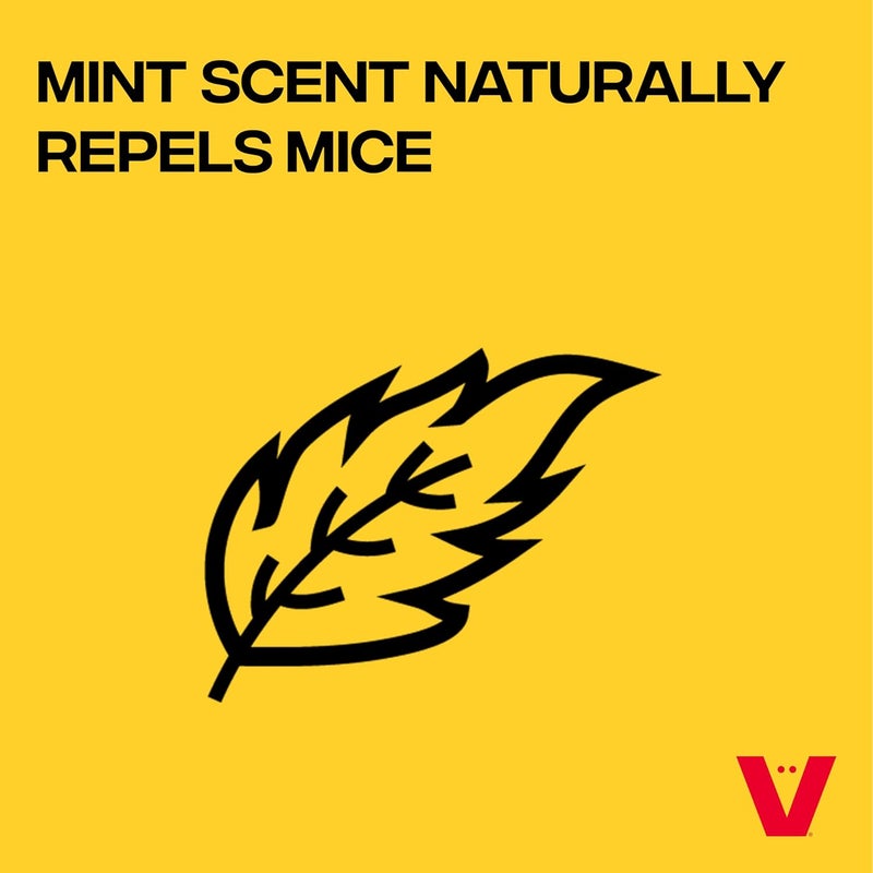 Victor M805 ScentAway Natural Rodent Repeller Peppermint Oil Mouse and Rat Repellent 5 HighStrength Rodent Repelling Sachets Included - Image 2