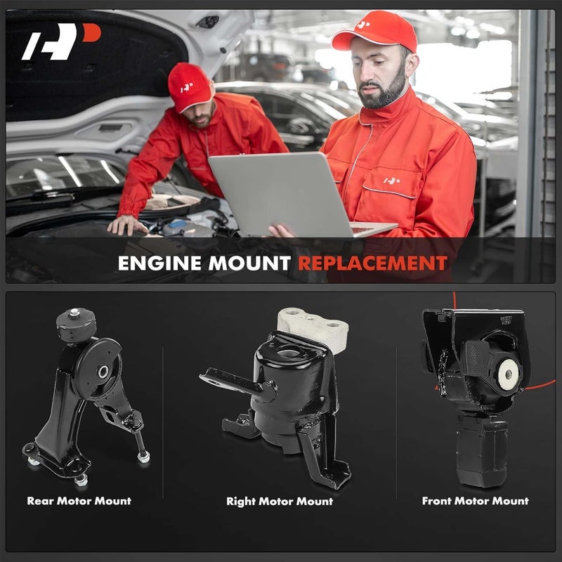 A-Premium Engine Motor Mount Kit for Toyota Corolla 2014-2019 - Image 2