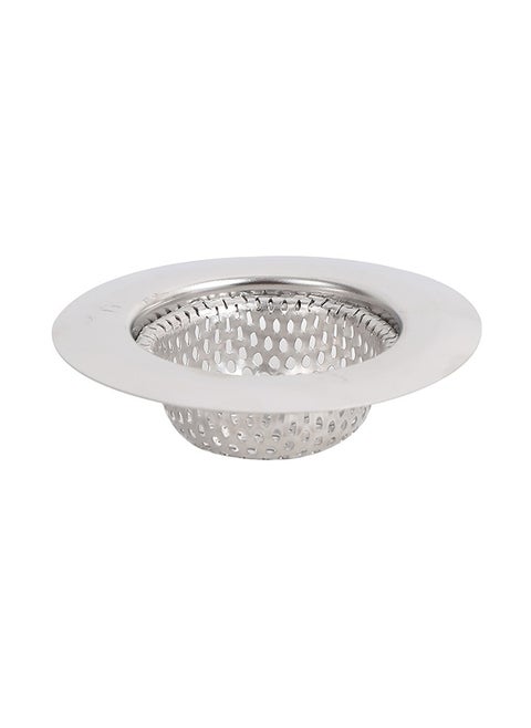 Stainless Steel Sink Strainer - 7.5cm - Durable and Rustproof Sink Drain Basket and Anti-Clogging Food Catcher with Odor-Insulating Design - Ideal for Fast and Efficient Sink Drainage