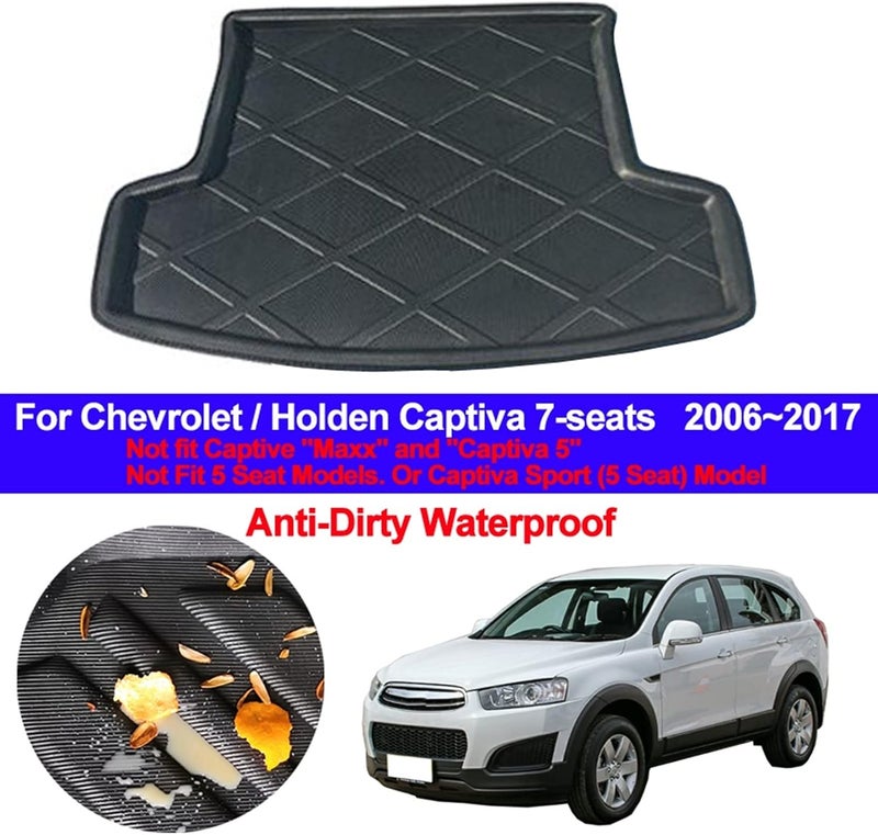 Wivplex Heavy-Duty Trunk Mat for Chevrolet Captiva - Image 3