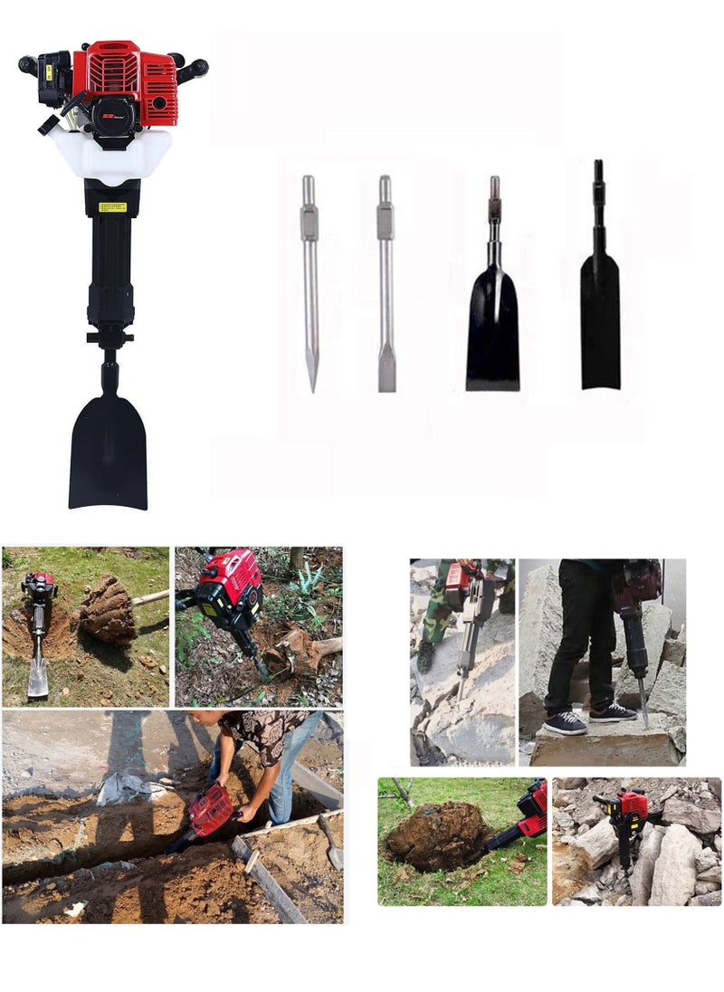 CN Portable Excavator Garden Tree Digger 2 Stroke Gasoline Agricultural Tree Shovel Rock Drilling Machine Hand Held Digger  - Image 1