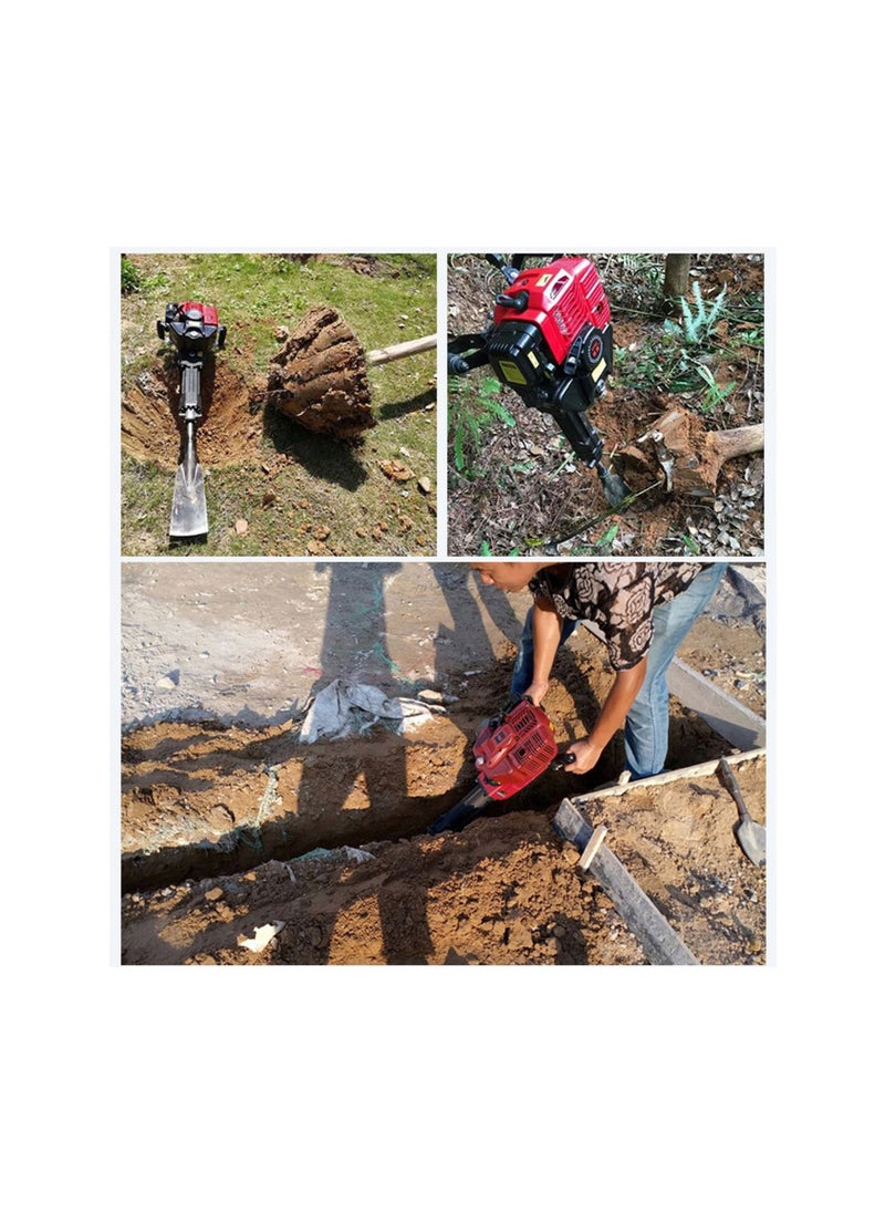 CN Portable Excavator Garden Tree Digger 2 Stroke Gasoline Agricultural Tree Shovel Rock Drilling Machine Hand Held Digger  - Image 5