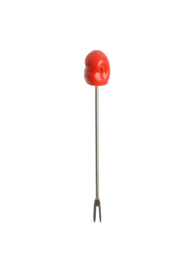 Akher el Ankoud Red apple fruit forks set 7 pieces - Image 3