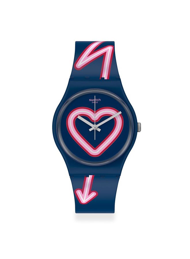 Swatch Unisex Analog Plastic Wrist Watch GN267  - Image 2