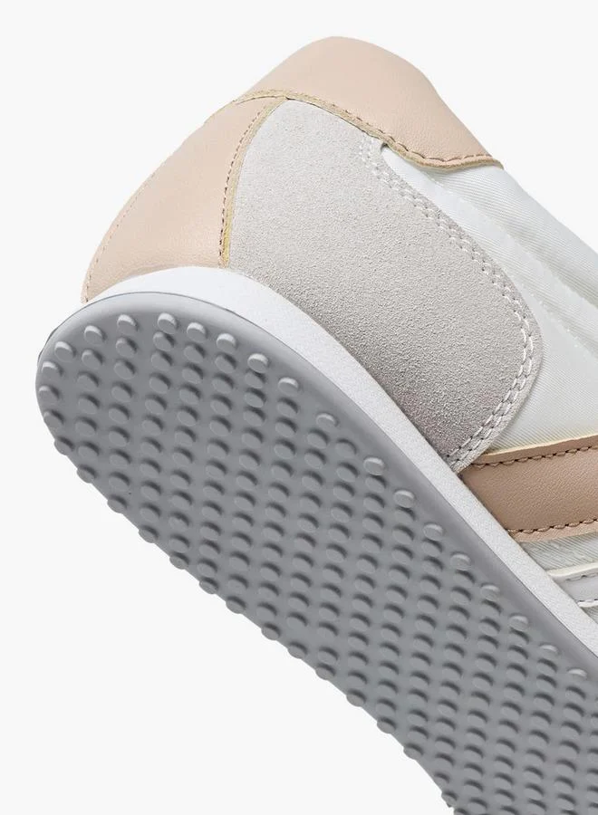 Flora Bella By Shoexpress WHITE Women Pom-Pom Accent Ankle Sneakers for Women | Best Price UAE