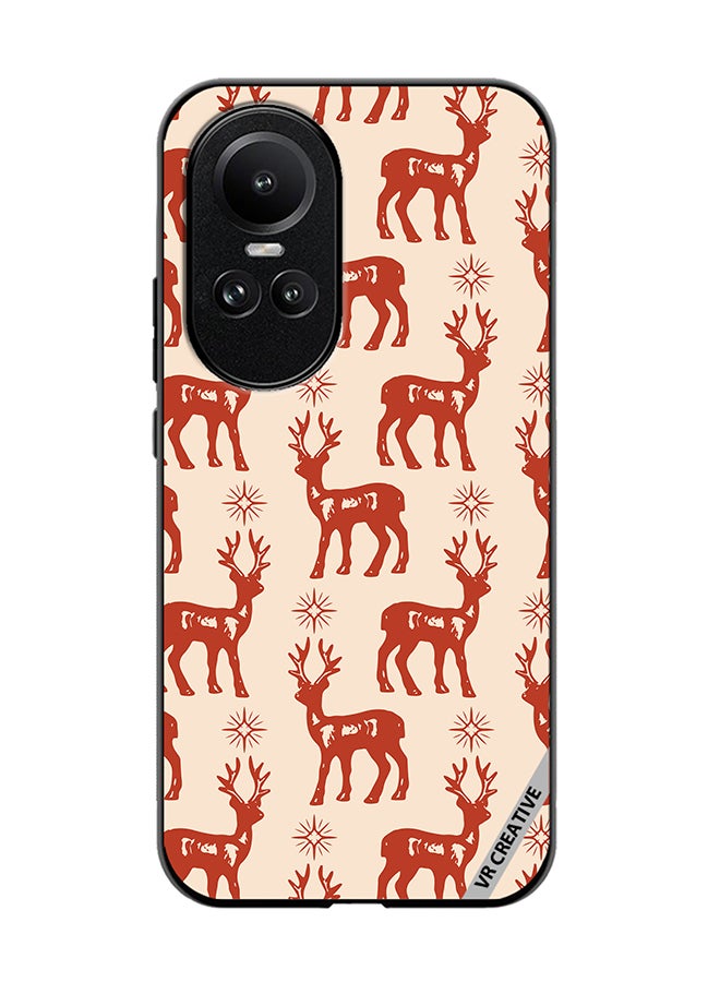 VR CREATIVE Protective Case Cover For Oppo Reno 10 Pro Mix Pattern Design Multicolour - Image 1