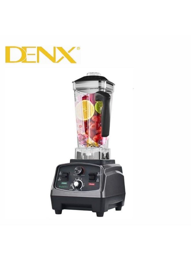 Denx DX1783 Super Blender 1800W Professional Countertop Mixer , 2L Polycarbonate Jar , Stepless Speed Control , Crushes Ice & Grinds Coffee Beans , Blender UAE - Image 1
