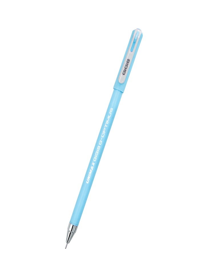 Unimax G-Optimus Ballpoint Pen 20-Pieces, 0.7 mm Tip, Blue, Smooth Writing Ballpen for School Office Home