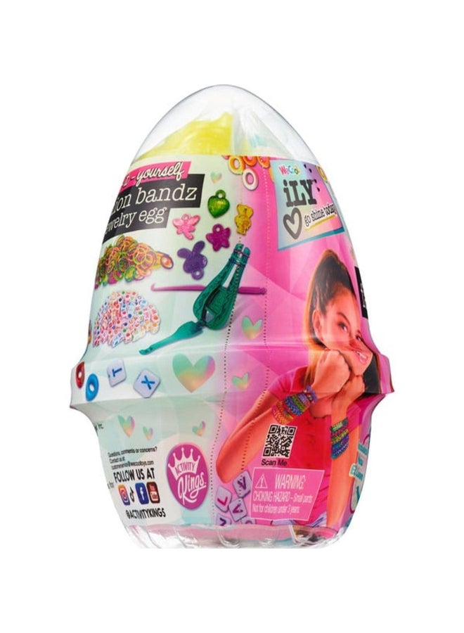 WeCool مجموعة الحرف البيض من وي كول iLY DIY لصنع المجوهرات باندز الأزياء - Image 2