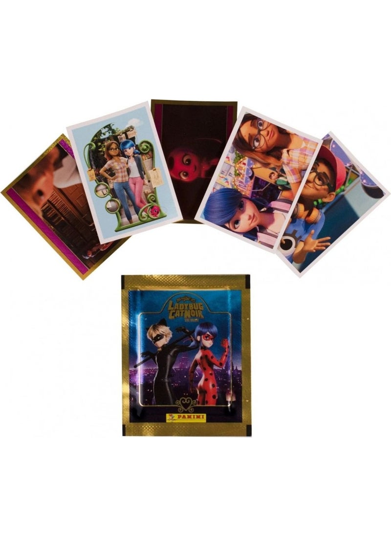 Toyfest - Panini Miraculous Ladybug Sticker Decal - 2 Pack (10 Stickers) - Image 1