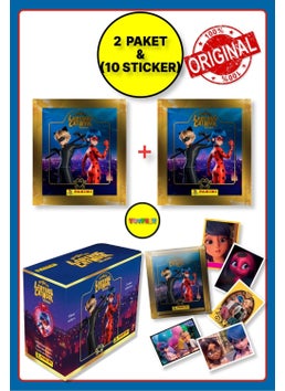 Panini Miraculous Ladybug Sticker Decal - 2 Pack (10 Stickers)
