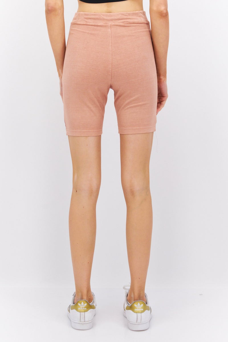 Reebok Women Sportswear Fit Training Shorts, Peach  - Image 3