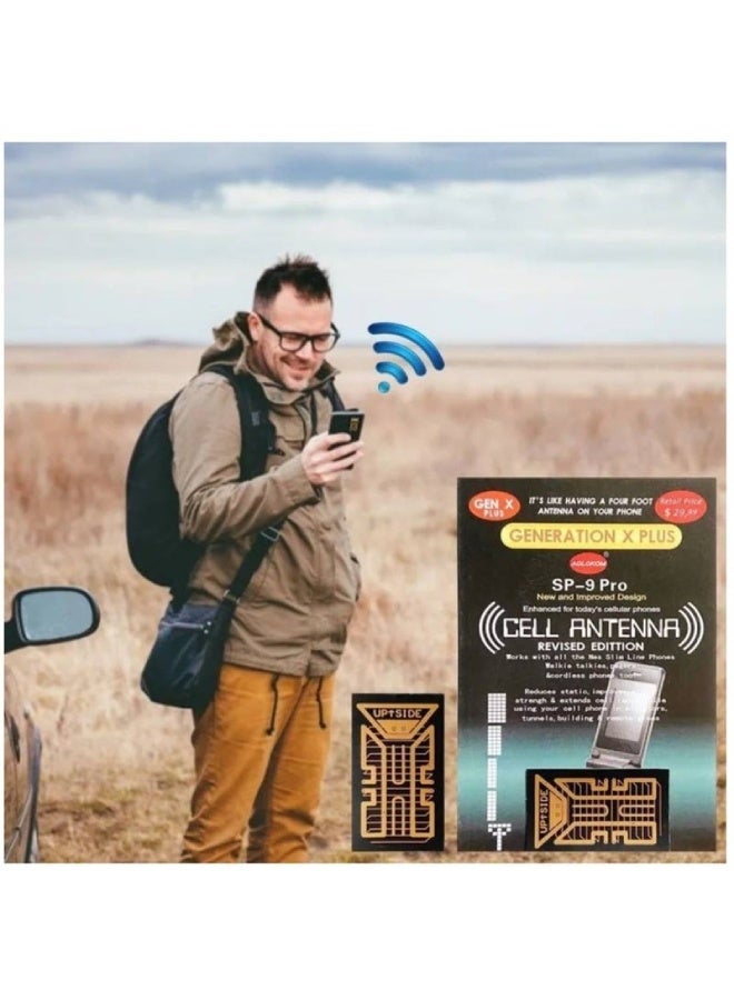 Beauenty SP11Pro Portable Mobile Signal Amplifier Sticker – Universal Antenna Signal Booster for iPhone, Samsung, Xiaomi  All Smartphones, Enhances Network Strength and Reduces Call Drops - Image 4