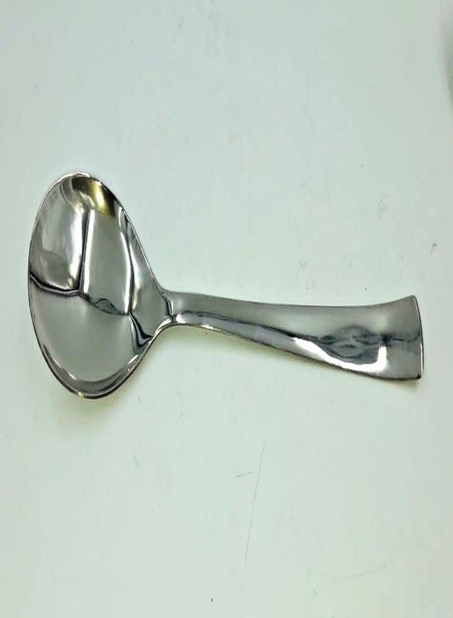 SHLINCO Stainless Steel Serving Spoons, Set of 4, Silver - Image 3