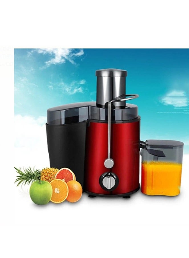 DOTS 2L 650W Juicer with Holes Red/Black/Clear - Image 2