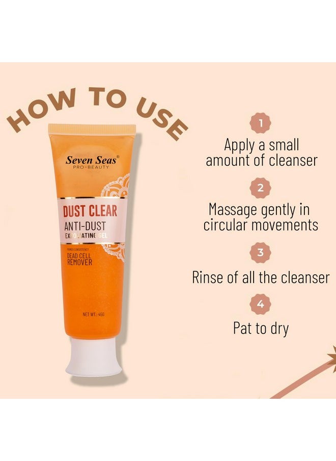 Seven Seas Seven Seas Dust Clear Anti-dust Exfoliating Gel Dead Cell Remover for Men and Women (45g)  - Image 5
