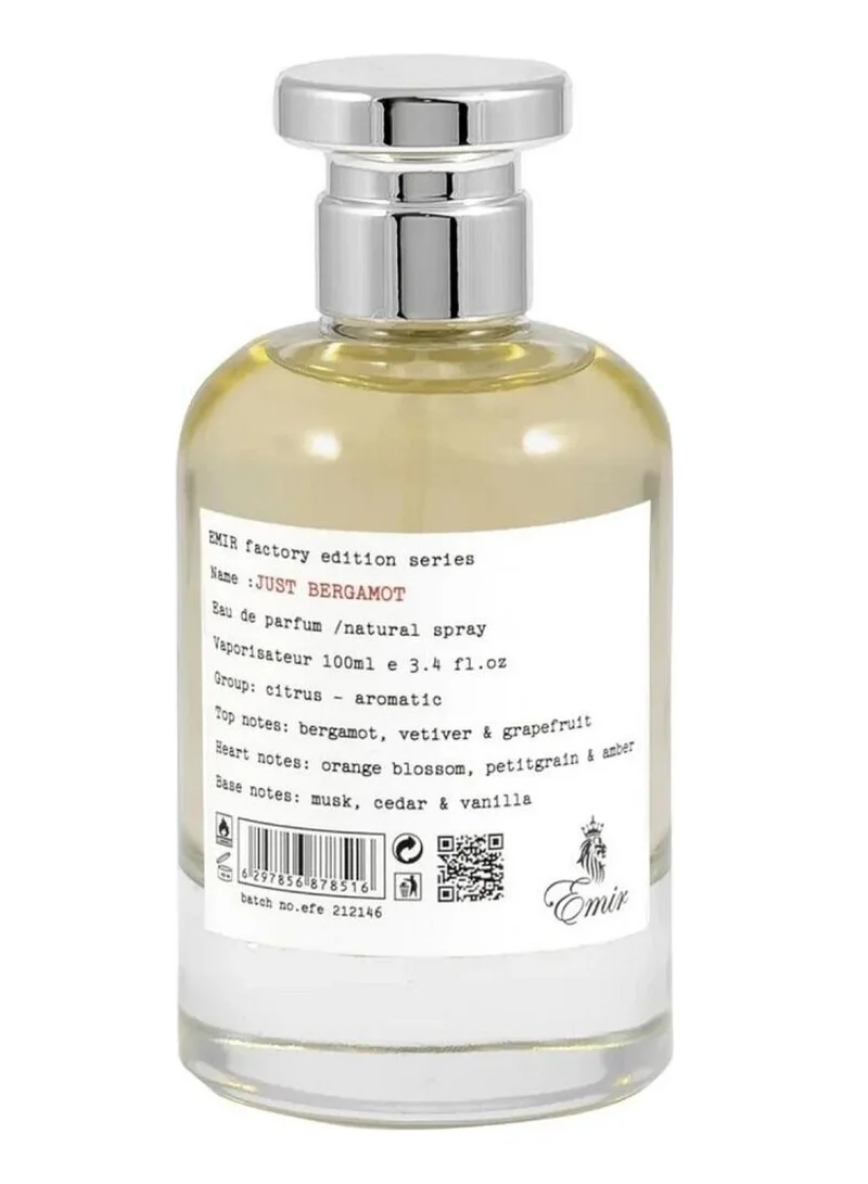 PARIS CORNER PARIS CORNER FACTORY EDITION : JUST BERGAMOT 100ML
