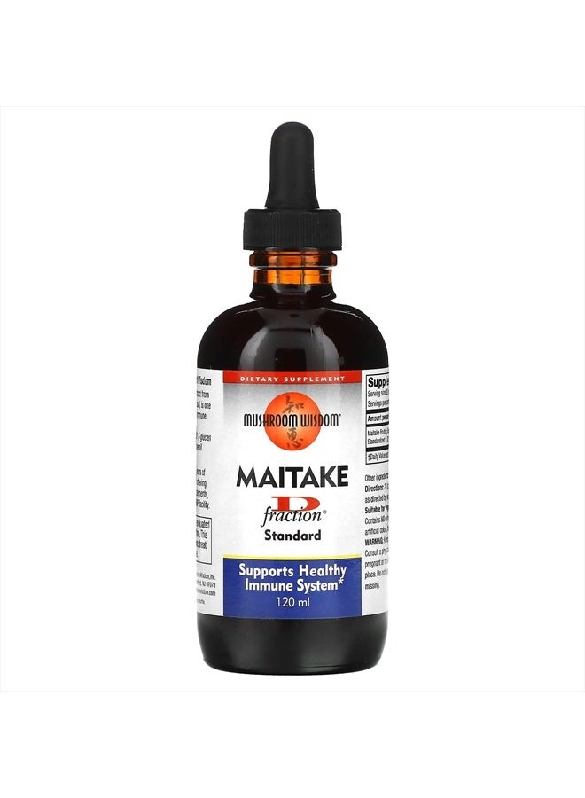 Mushroom Wisdom Grifron Supplement, Maitake D-Fraction, 4 Ounce - Image 1