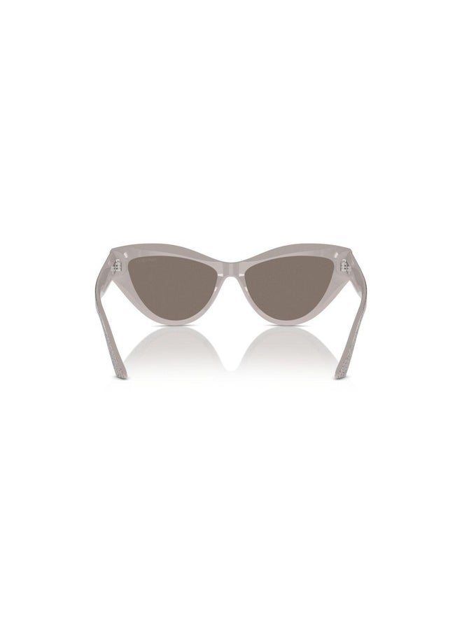 Jimmy Choo Woman CAT EYE  SUNGLASSES- JC 5004 - lense size:55mm - SAND GRADIENT GLITTER  - Image 2