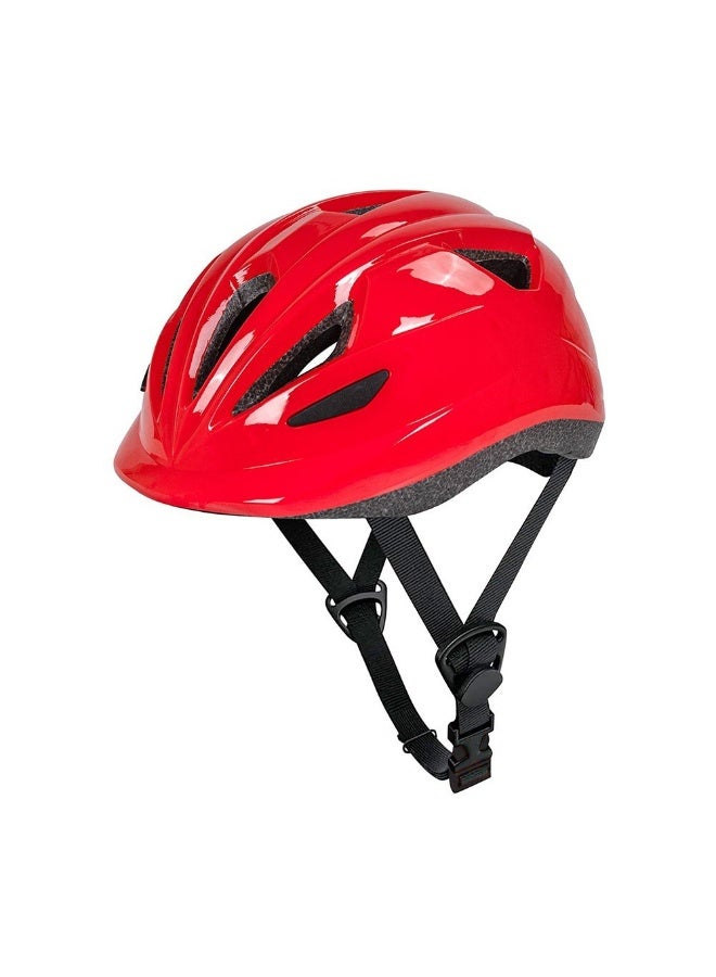 Spartan Mold Bike Helmet for Kids (Red) - Image 1