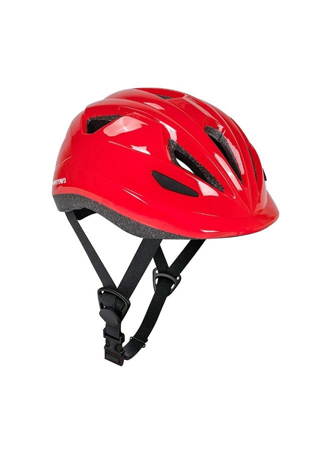 Spartan Mold Bike Helmet for Kids (Red) - Image 3