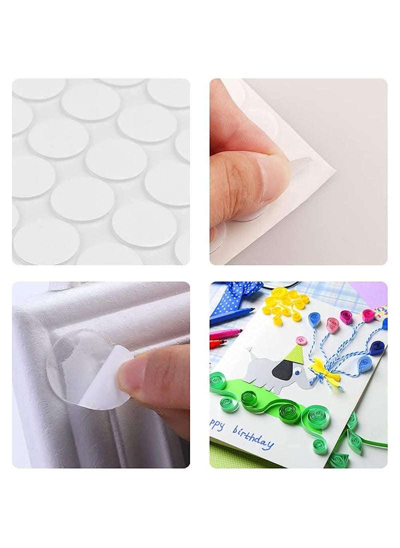 THECLOUDMALL THECLOUDMALLTransparent DoubleSided Tape Stickers Round Acrylic No Traces Adhesive Sticker Creative Super Sticky Waterproof Small Stickers 3  - Image 2