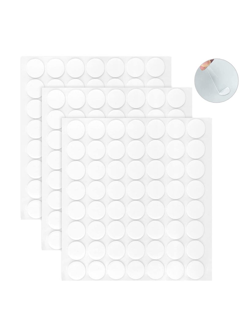 THECLOUDMALL THECLOUDMALLTransparent DoubleSided Tape Stickers Round Acrylic No Traces Adhesive Sticker Creative Super Sticky Waterproof Small Stickers 3  - Image 1