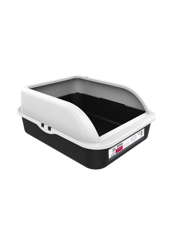 صينية رمل القطط إم-بيتس سيوا L، الطول 55.2 × العرض 45.4 × الارتفاع 23 سم