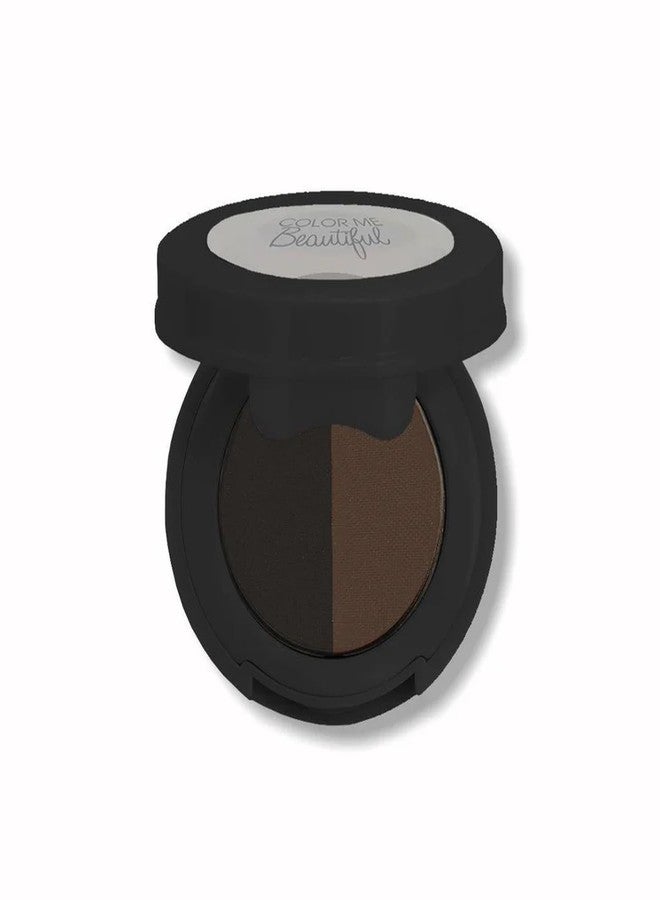 Color Me Beautiful Brow Powder Duo (Coffee Bean) - Image 1