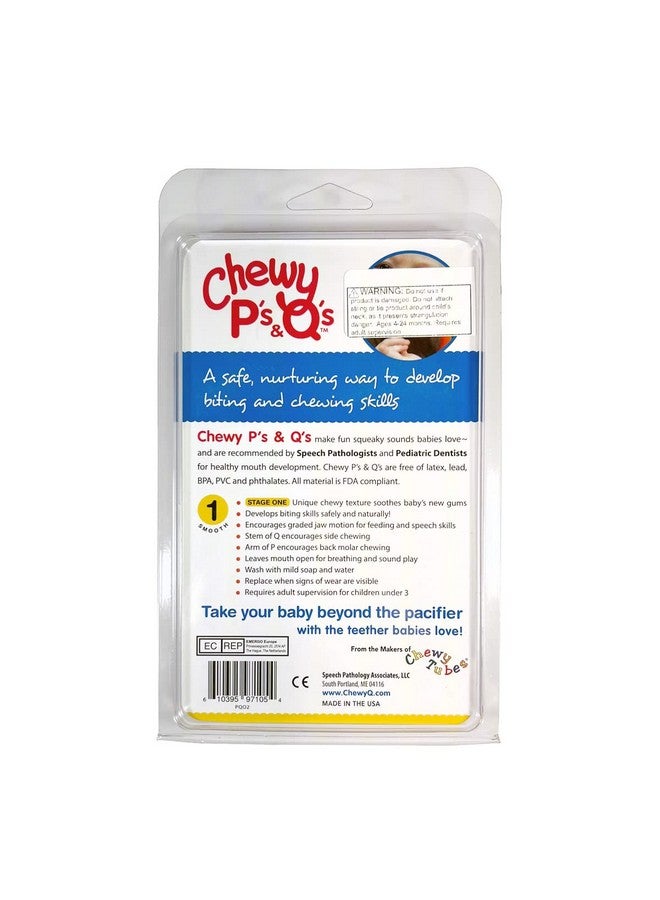Chewy Tubes Chewy Tubes P' and Q' Pack of 2