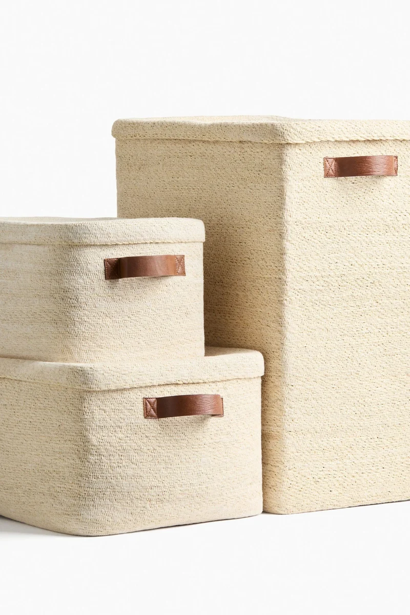 H&M Seagrass laundry basket