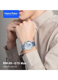 Haino Teko Haino Teko RW-64 GT5 Max Smartwatch With Large Screen AMOLED Display And 3 Pair Of Straps  - Image 2