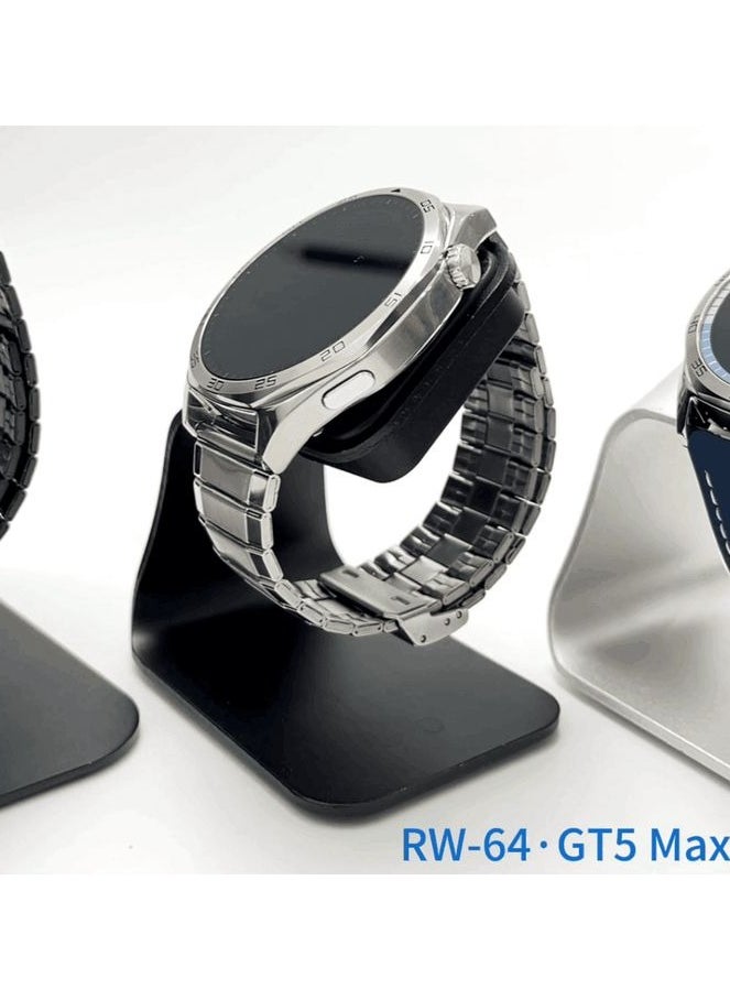 Haino Teko - Haino Teko RW-64 GT5 Max Smartwatch With Large Screen AMOLED Display And 3 Pair Of Straps - Image 1