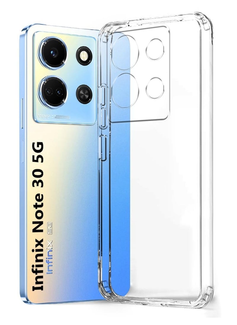 ولديك - غطاء حماية لهاتف Infinix Note 30 5G - شفاف - Image 1